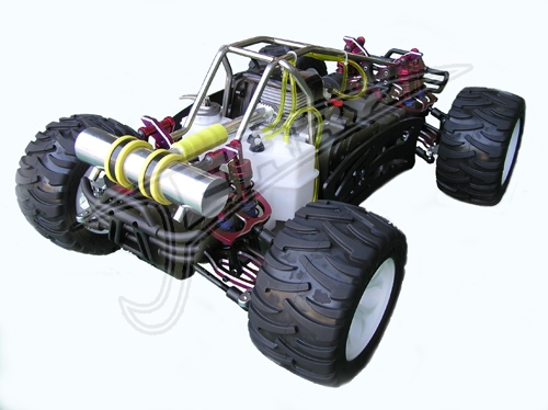 1/5 4WD J2 全金屬大腳車含 26CC 引擎