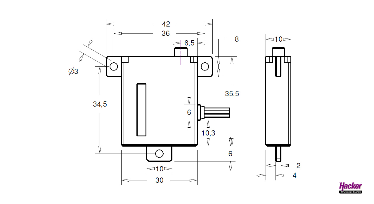 DITEX EL0512W 扁數位金屬齒伺服機 (6.0Kg)