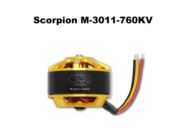 Scorpion M-3011-760KV 多軸飛行器專用無刷馬達