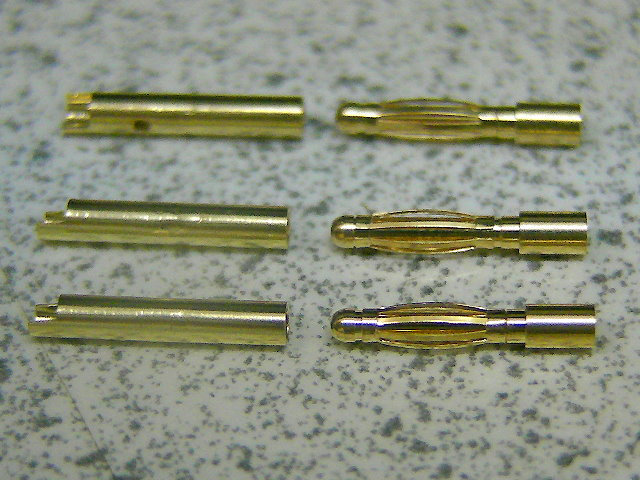 2mm 低阻抗金插 (三對)