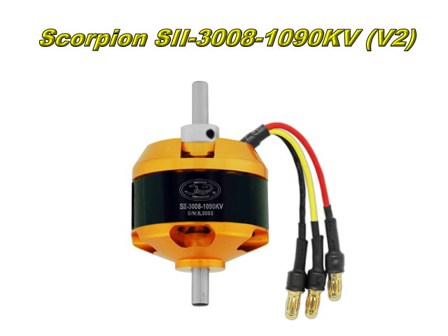 Scorpion SII-3008-1090KV (V2) 外迴旋無刷馬達