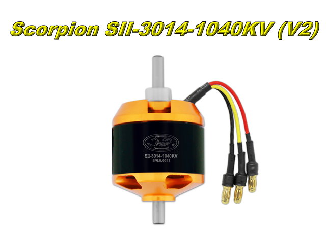 Scorpion SII-3014-1040KV (V2) 外轉無刷馬達