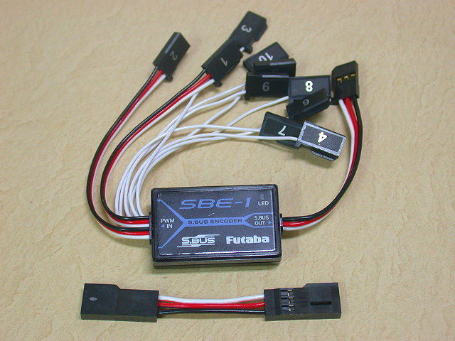 SBE-1 S.Bus PWM 訊號轉換器