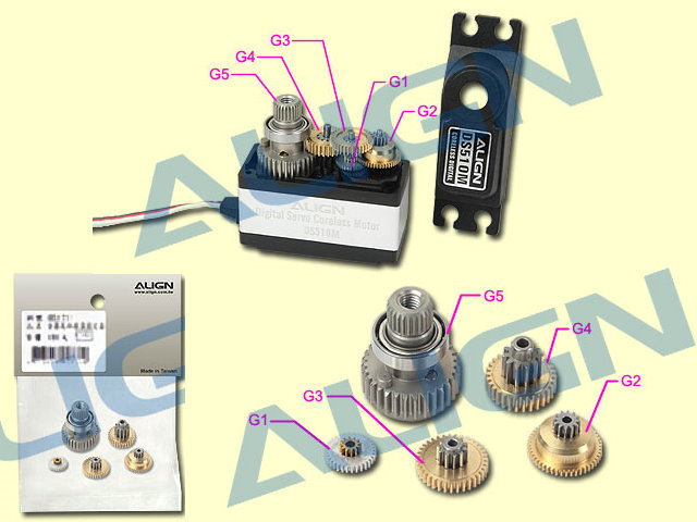 DS510M 伺服器齒輪組