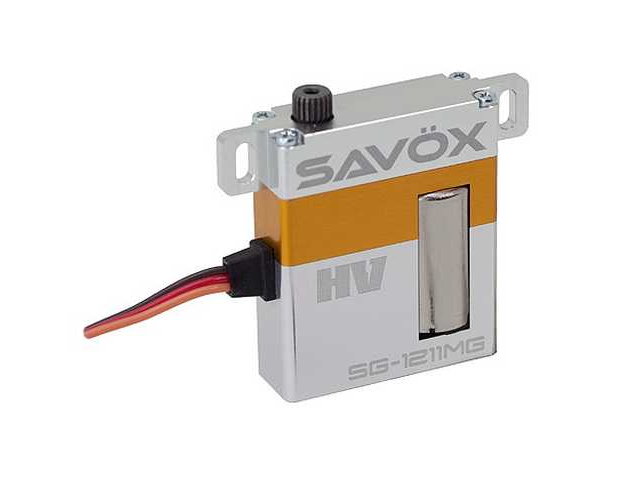 Savox SG-1211MG HV 薄型金屬齒高壓數位伺服機 (11Kg)