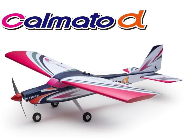 Kyosho CALMATO ALPHA 40 級高翼鐵氟龍版練習機 (電動/引擎兩用) - 缺貨中