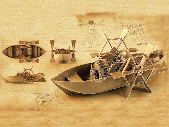 達文西槳輪船