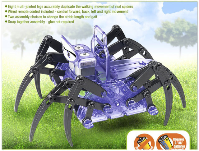 有線控制蜘蛛機器人