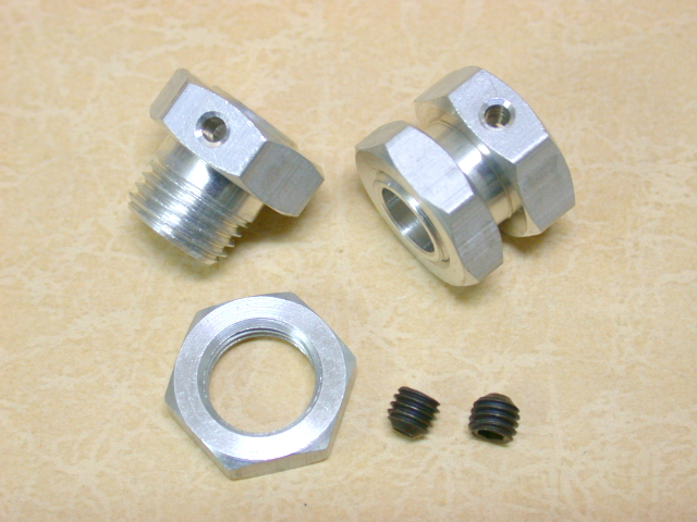 鋁製六角輪座 8mm (2)