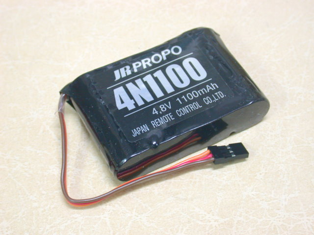 JR 4.8V 鎳鎘1100mA 接收機用電池