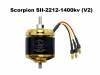 Scorpion SII-2212-1400KV (V2) 外迴旋無刷馬達 -出清