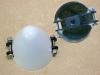 RFM 白色碳纖維機頭罩 ﻿40/6mm(無散熱孔)